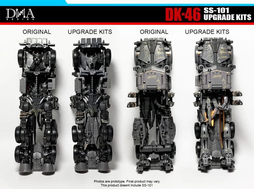 DK-46 Upgrade Kit for Transformers Studio Series SS-101 Scourge | Dna Design | Upgrade Kit