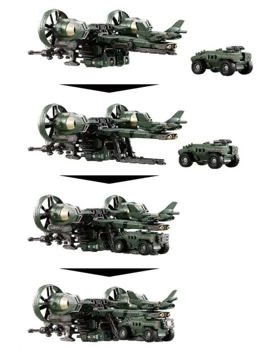 TM-20 Tactical Mover Garuda Versaulter Cosmos Marines Version | Diaclone Reboot