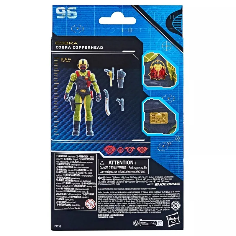 Python Patrol Cobra Copperhead 6-Inch Scale | G.I. Joe Classified Series