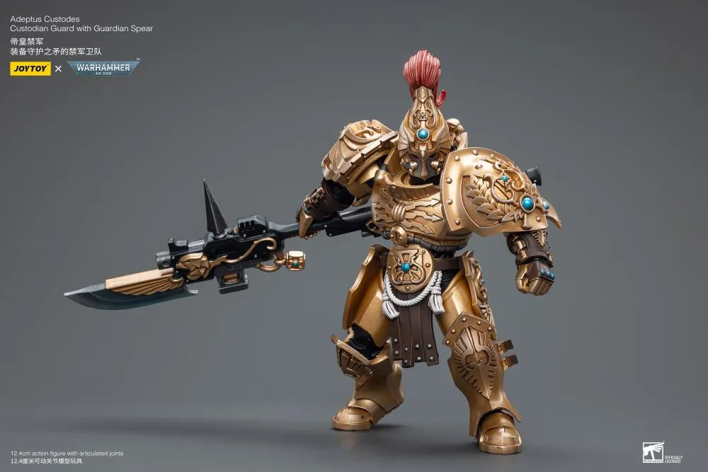 Adeptus Custodes Custodian Guard with Guardian Spear 1/18 Scale | Warhammer 40K | Joy Toy 