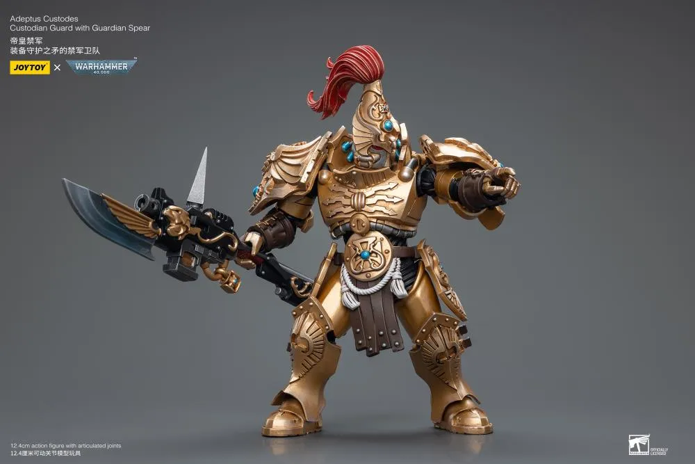 Adeptus Custodes Custodian Guard with Guardian Spear 1/18 Scale | Warhammer 40K | Joy Toy 