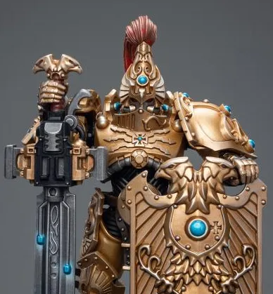Adeptus Custodes Custodian Guard with Sentinel Blade and Praesidium Shield 1/18 Scale | Warhammer 40K | Joy Toy 