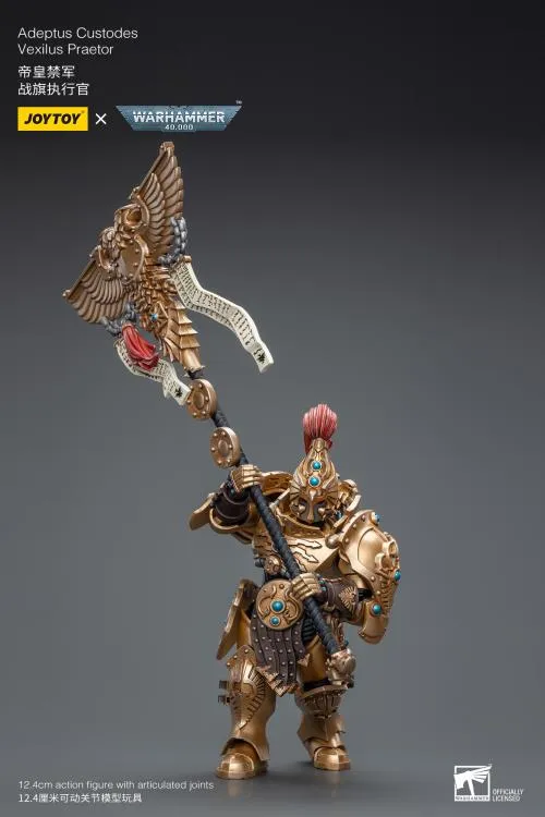 Adeptus Custodes Vexilus Praetor 1/18 Scale | Warhammer 40K | Joy Toy 