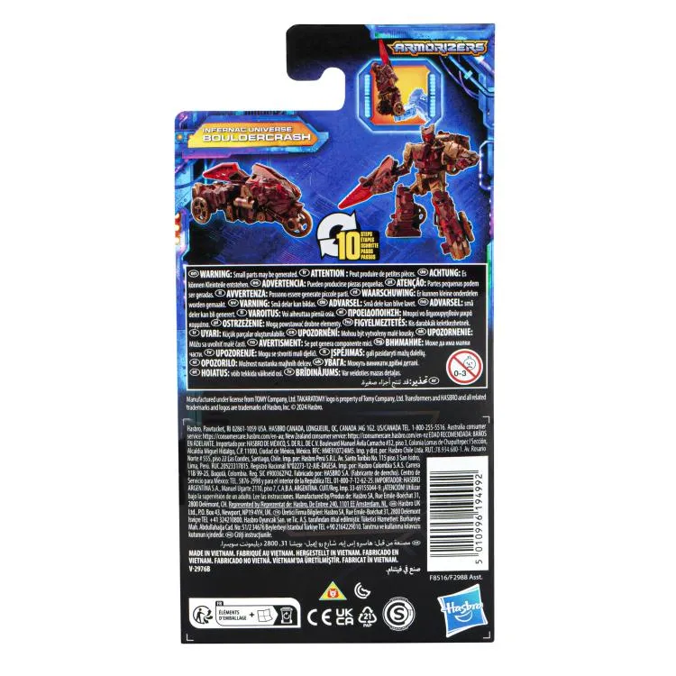 Infernac Universe Bouldercrash Legacy Core Class | Transformers Generations Legacy