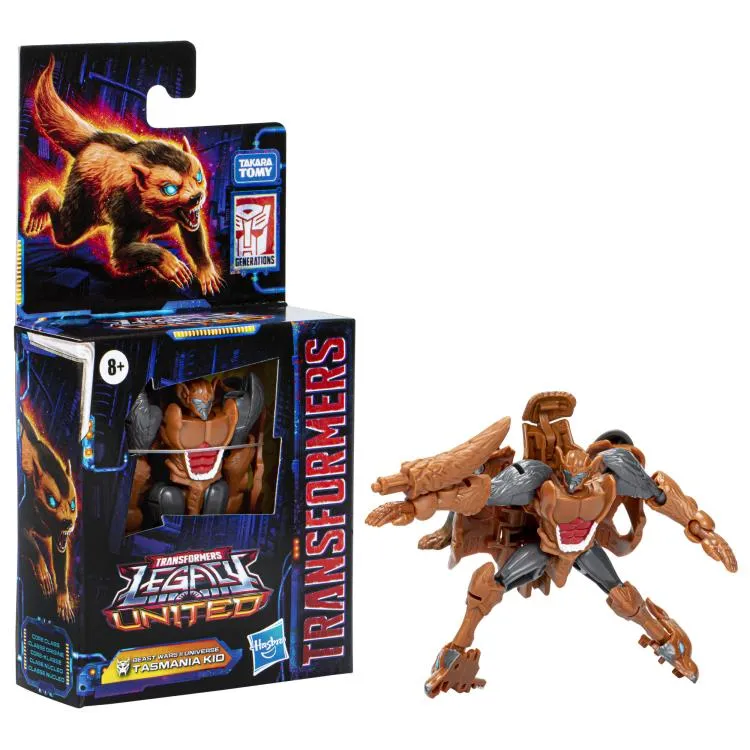 Beast Wars Universe II Tasmania Kid Legacy Core Class | Transformers Generations Legacy