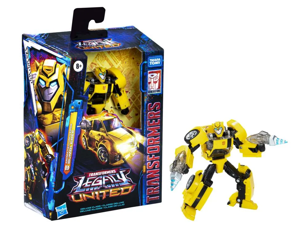 Animated Universe Bumblebee Deluxe Class | Transformers: Legacy United