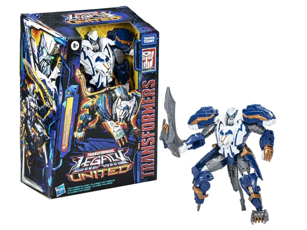 Prime Universe Thundertron Voyager Class | Transformers: Legacy United