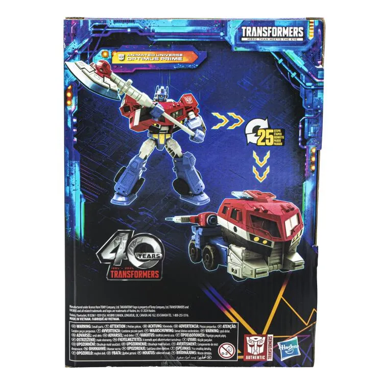 Animated Universe Optimus Prime Voyager Class | Transformers: Legacy United