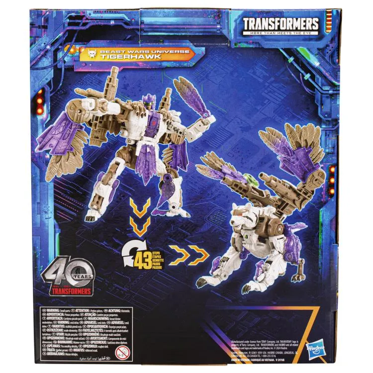 Beast Wars Universe Tigerhawk Leader Class | Transformers: Legacy United