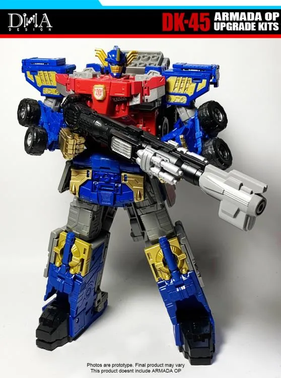 DK-45 Upgrade Kit for Transformers: Legacy Evolution Leader Commander Armada Universe Optimus Prime | Dna Design | Upgrade Kit
