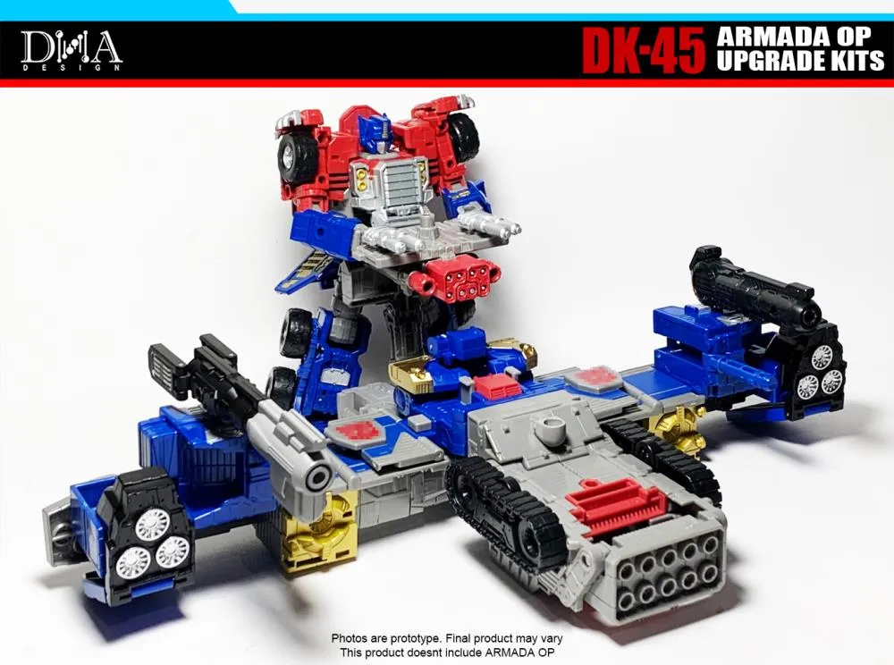 DK-45 Upgrade Kit for Transformers: Legacy Evolution Leader Commander Armada Universe Optimus Prime | Dna Design | Upgrade Kit