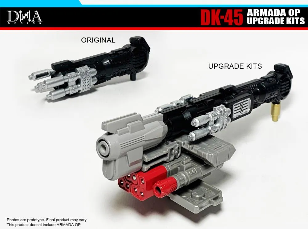 DK-45 Upgrade Kit for Transformers: Legacy Evolution Leader Commander Armada Universe Optimus Prime | Dna Design | Upgrade Kit