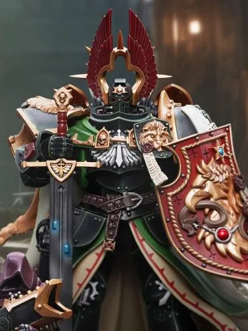 Dark Angels Primarch Lion El'Jonson  1/18 Scale | Warhammer 40K | Joy Toy
