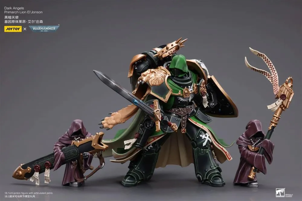 Dark Angels Primarch Lion El'Jonson  1/18 Scale | Warhammer 40K | Joy Toy