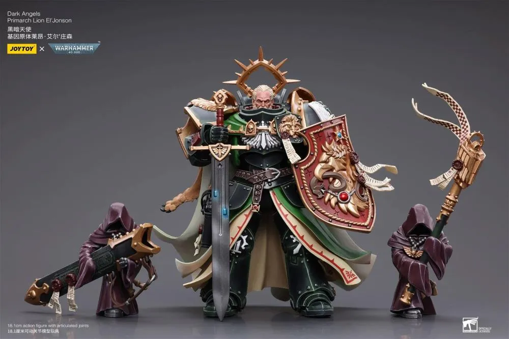 Dark Angels Primarch Lion El'Jonson  1/18 Scale | Warhammer 40K | Joy Toy