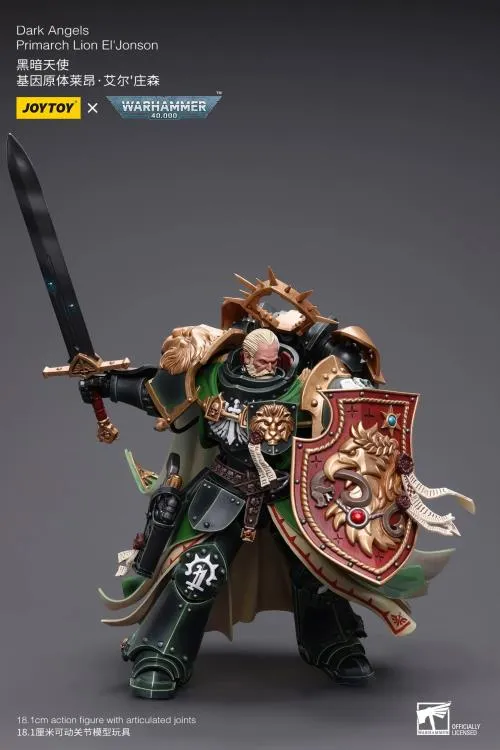 Dark Angels Primarch Lion El'Jonson  1/18 Scale | Warhammer 40K | Joy Toy