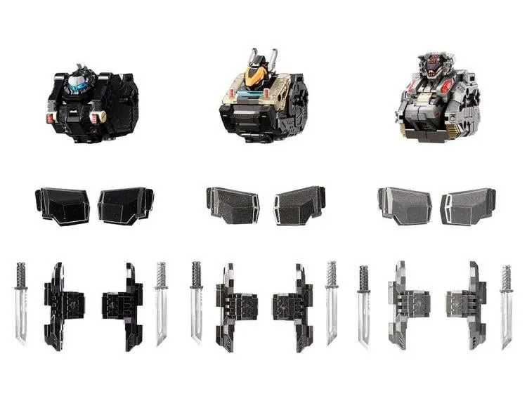 TM-21 Tactical Mover EX Core and Armament Wave 1 Set | Diaclone Reboot