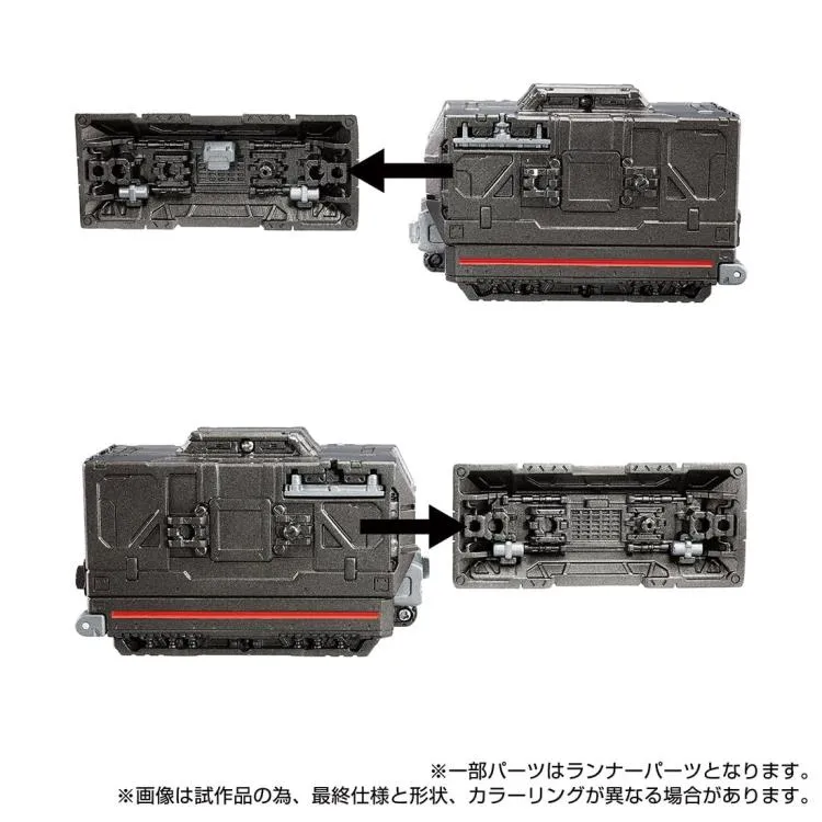 D-02 D Vehicles Set 2 | Diaclone Reboot
