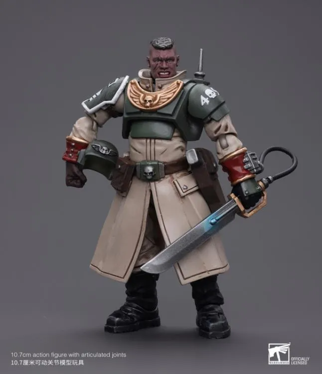 Astra Militarum Cadian Command Squad Commander with Power Sword 1/18 Scale | Warhammer 40K | Joy Toy