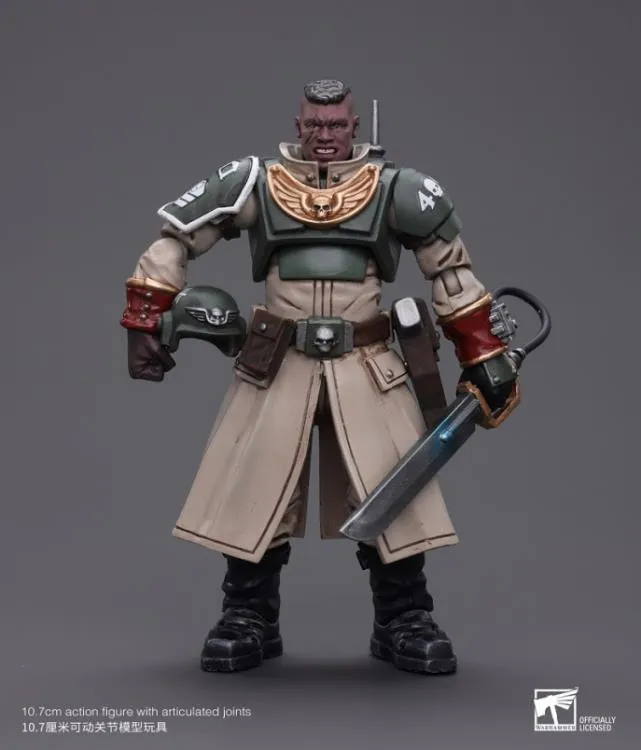 Astra Militarum Cadian Command Squad Commander with Power Sword 1/18 Scale | Warhammer 40K | Joy Toy