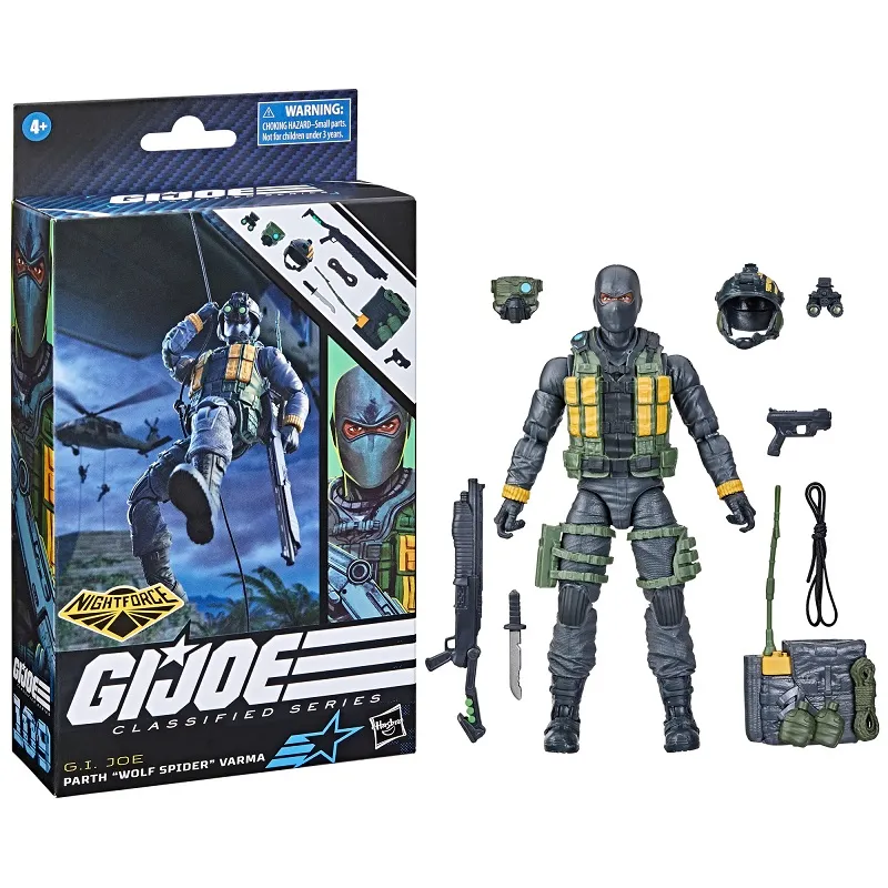 Nightforce Parth 'Wolf Spider' Varma 6-Inch Scale | G.I. Joe Classified Series