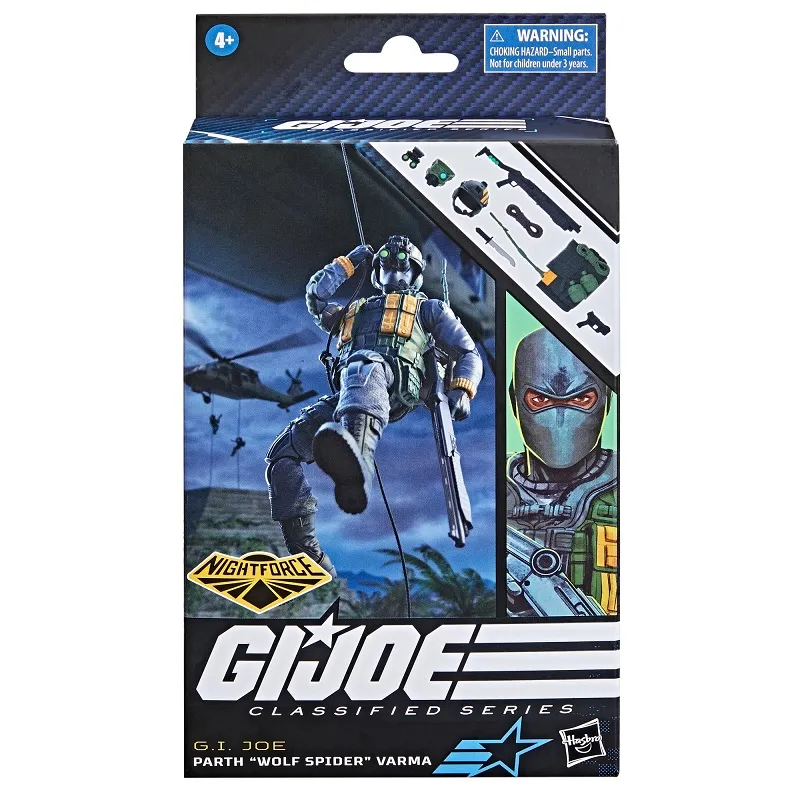 Nightforce Parth 'Wolf Spider' Varma 6-Inch Scale | G.I. Joe Classified Series