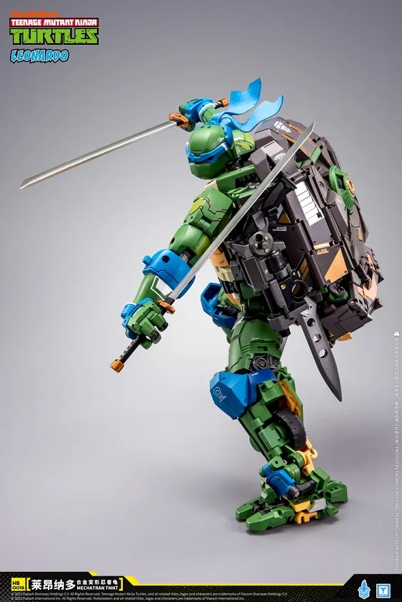 HB0018 Leonardo | Heat Boys TMNT Mecha Figure | TFSource