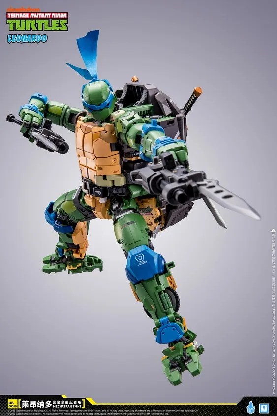 HB0018 Leonardo | Heat Boys TMNT Mecha Figure | TFSource