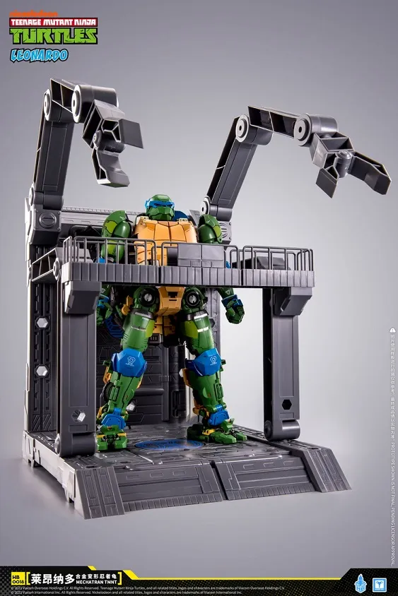 HB0018 Leonardo | Heat Boys TMNT Mecha Figure | TFSource