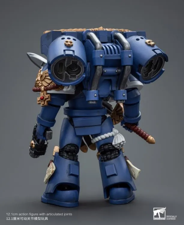 Ultramarines Vanguard Veteran Sergeant 1/18 Scale | Warhammer 40K | Joy Toy
