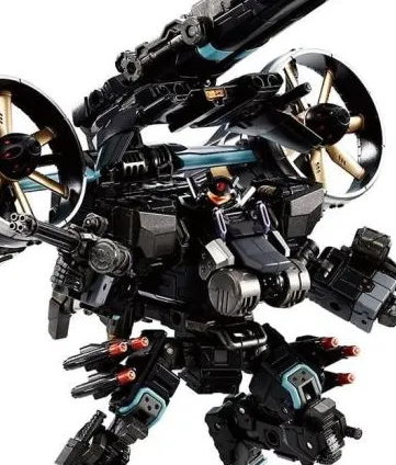 TM-22 Tactical Mover Garuda Versaulter Gyro Lifter Unit Raven | Diaclone Reboot