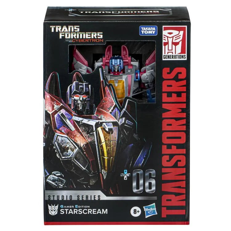 Voyager Class 06 Starscream Gamer Edition | Transformers Generations War for Cybertron