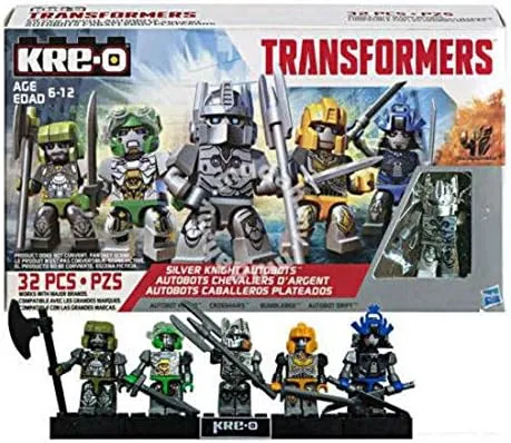 Silver Knight Autobots Set | Transformers KRE-O Set