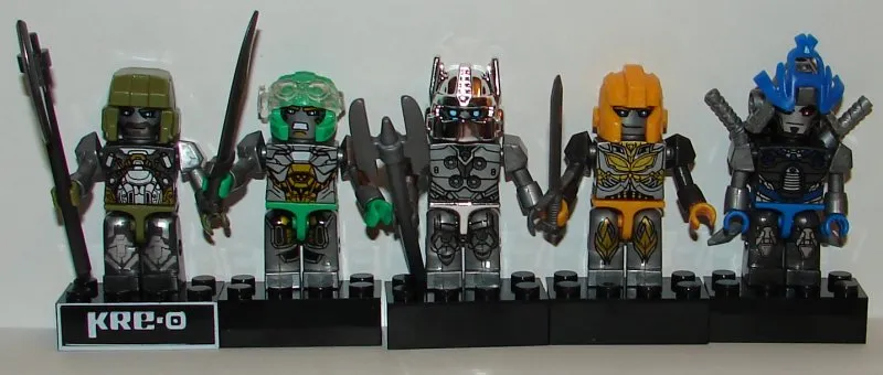 Silver Knight Autobots Set | Transformers KRE-O Set