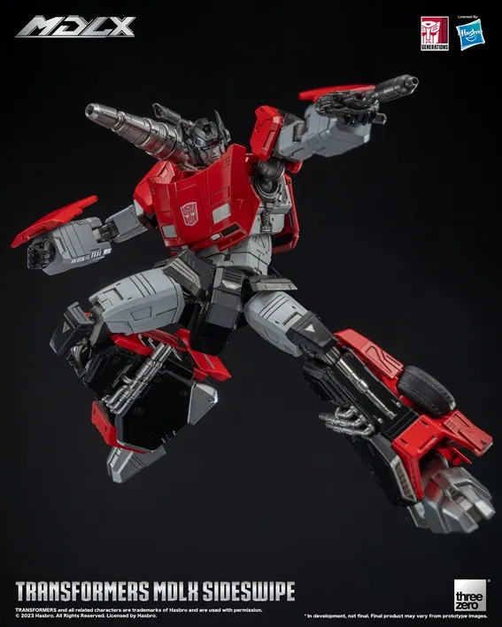 Sideswipe MDLX Scale Collectible Figure | Transformers | Threezero