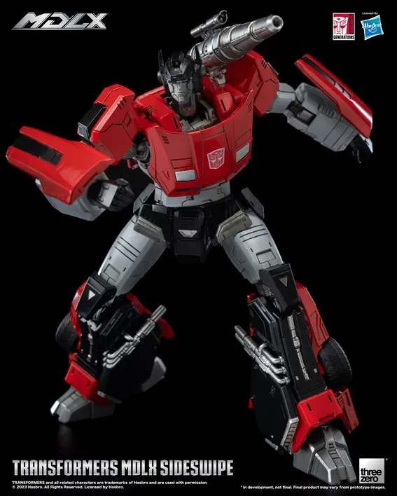 Sideswipe MDLX Scale Collectible Figure | Transformers | Threezero