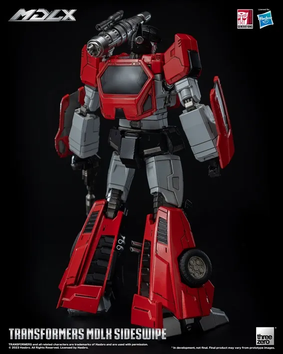 Sideswipe MDLX Scale Collectible Figure | Transformers | Threezero