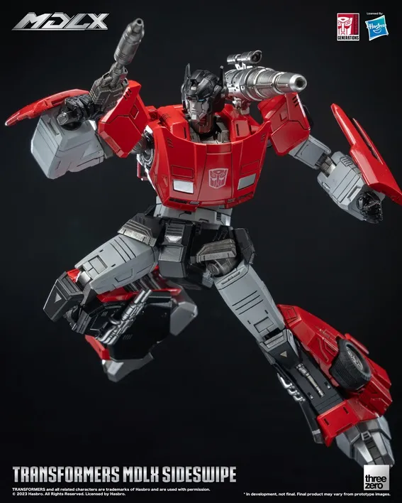 Sideswipe MDLX Scale Collectible Figure | Transformers | Threezero
