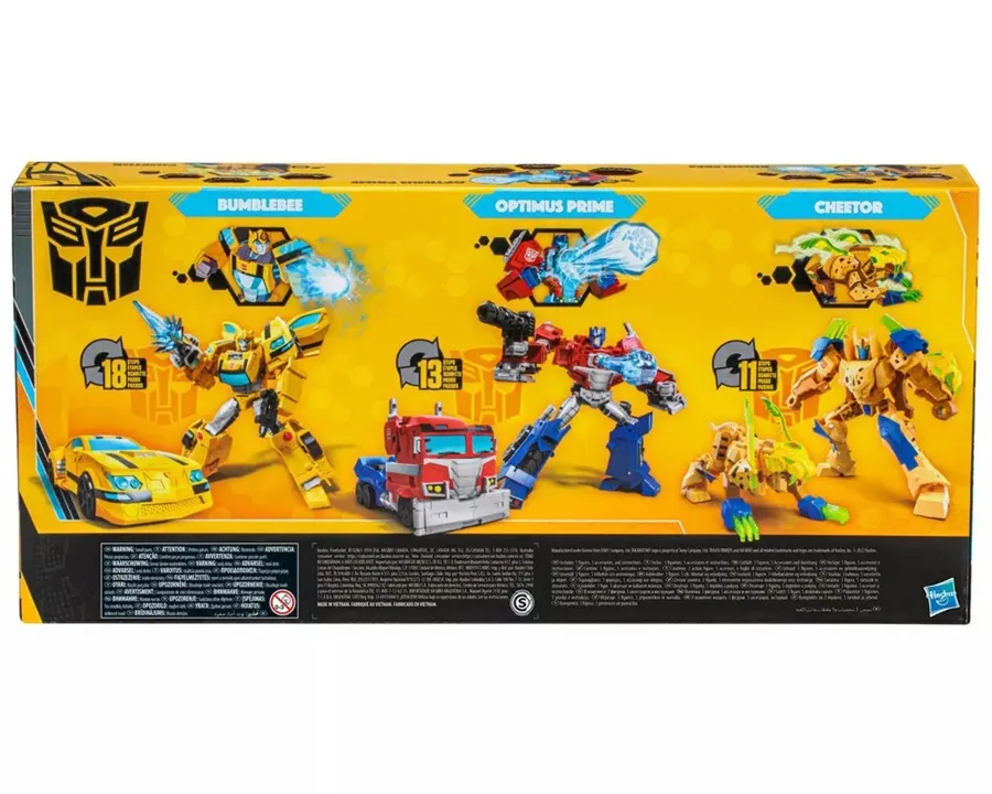 Heroes of Cybertron 3-Pack Deluxe Class | Transformers Generations Buzzworthy Bumblebee