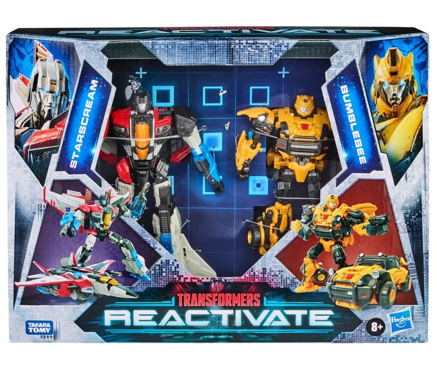 Starscream vs Bumblebee 2-Pack | Transformers: Reactivate