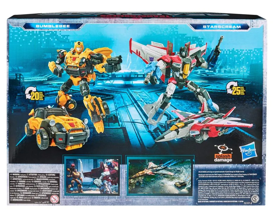Starscream vs Bumblebee 2-Pack | Transformers: Reactivate