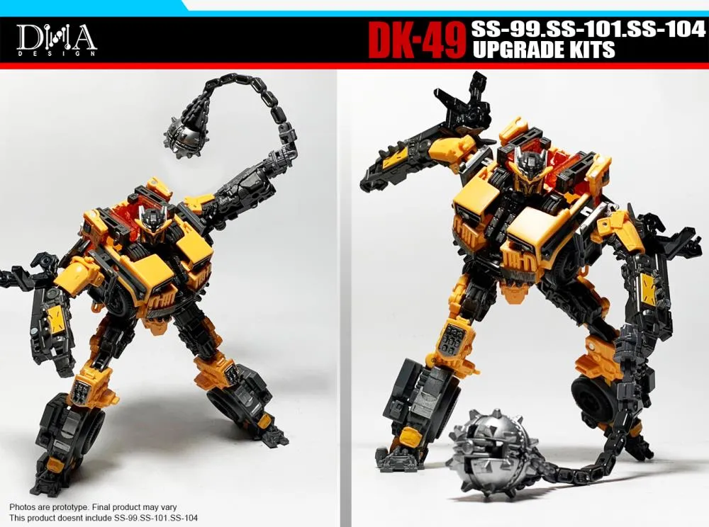 DK-49 Upgrade Kit for Transformers Studio Series 99, SS101, and Studio Series 104 | Dna Design | Upgrade Kit
