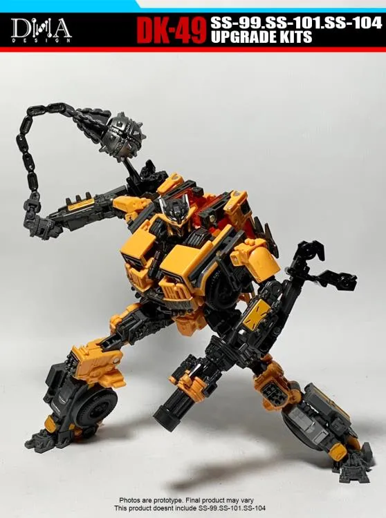 DK-49 Upgrade Kit for Transformers Studio Series 99, SS101, and Studio Series 104 | Dna Design | Upgrade Kit