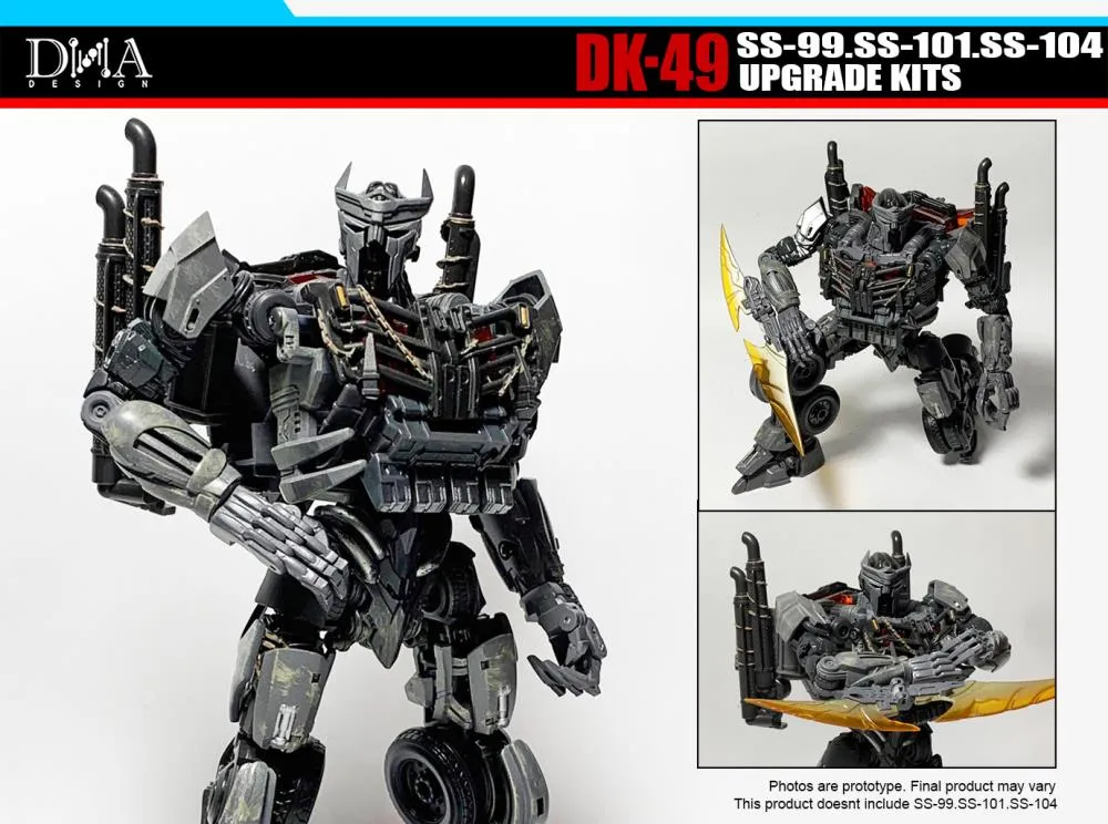 DK-49 Upgrade Kit for Transformers Studio Series 99, SS101, and Studio Series 104 | Dna Design | Upgrade Kit
