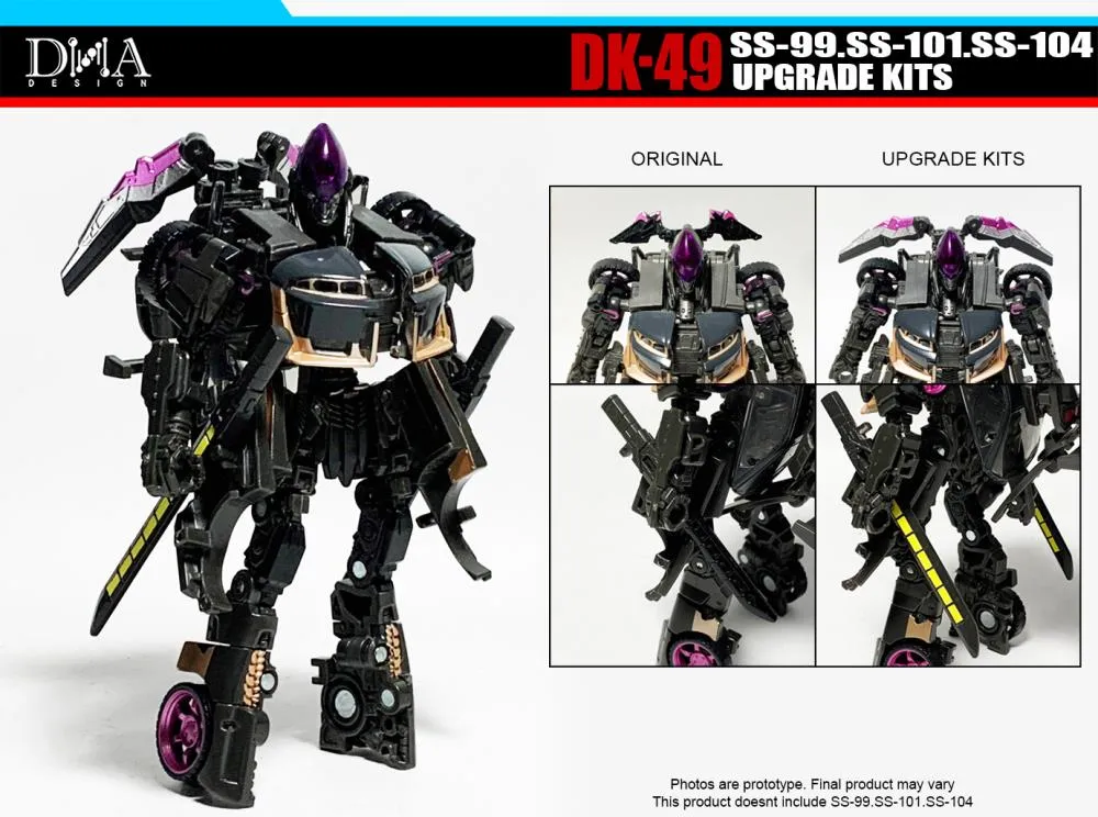 DK-49 Upgrade Kit for Transformers Studio Series 99, SS101, and Studio Series 104 | Dna Design | Upgrade Kit