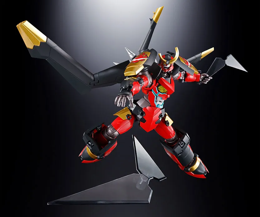 GX-107 Gurren Lagann and Giga Drill Set Soul of Chogokin | Tengen Toppa Gurren Lagann | Bandai Tamashii Nations