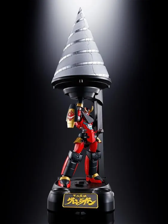 GX-107 Gurren Lagann and Giga Drill Set Soul of Chogokin | Tengen Toppa Gurren Lagann | Bandai Tamashii Nations