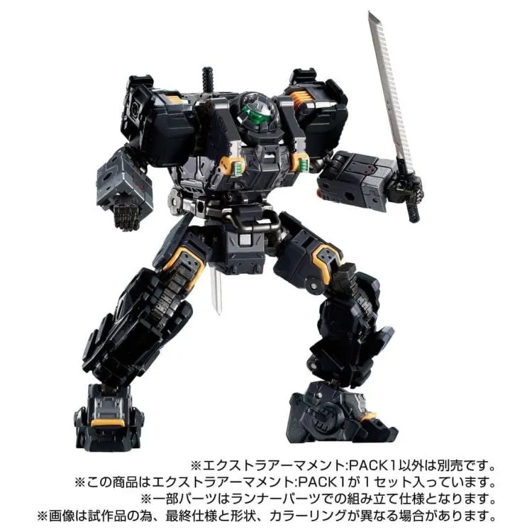 TM-25 Tactical Mover Extra Armament Set | Diaclone Reboot