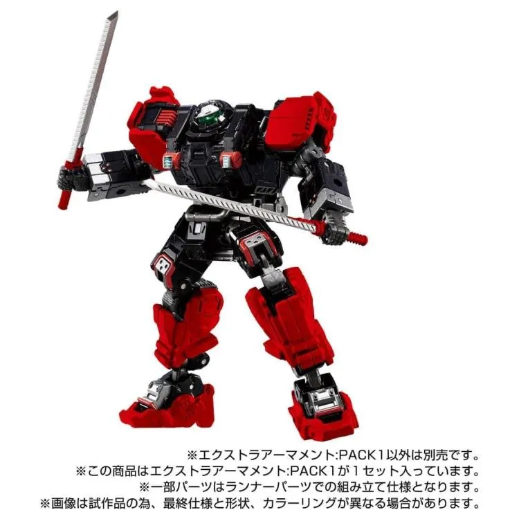 TM-25 Tactical Mover Extra Armament Set | Diaclone Reboot