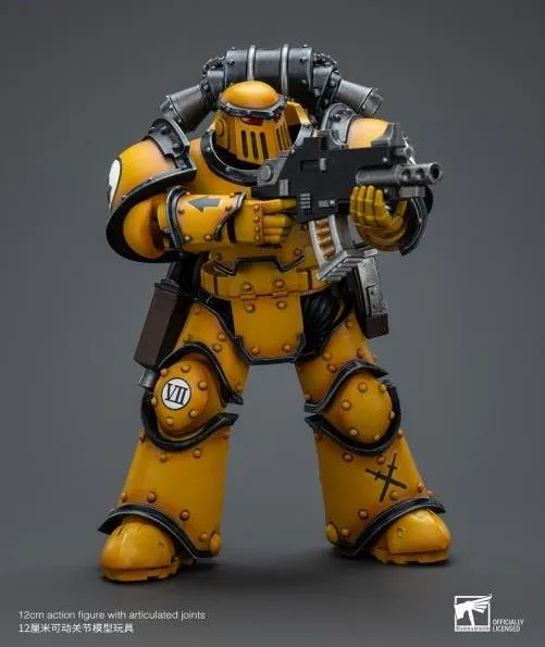 Imperial Fists Legion MkIII Tactical Squad Legionary with Bolter 1/18 Scale | Warhammer 40K: The Horus Heresy | Joy Toy